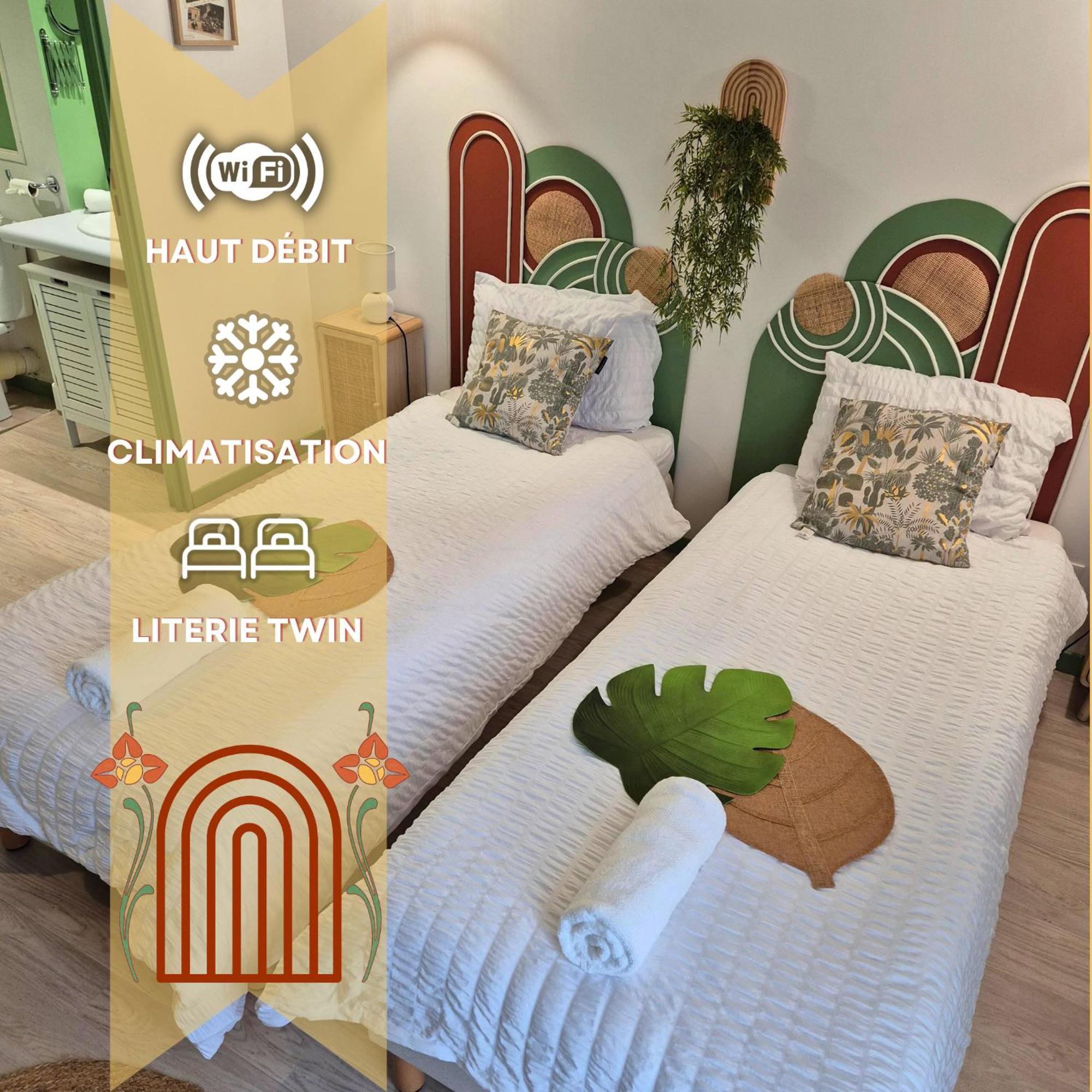 Apartamento Boudoir - Clim-wifi-twin-gare *